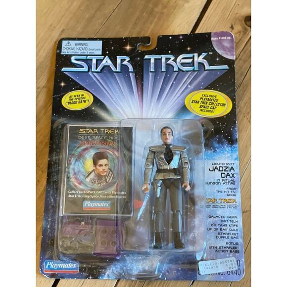 1995 Playmates Star Trek Lieutenant Jadzia Dax Action Figure, New! Vintage - Picture 1 of 2